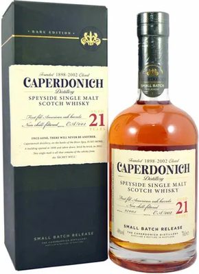 Caperdonich Unpeated 21 Anos Small Batch Release 700ml