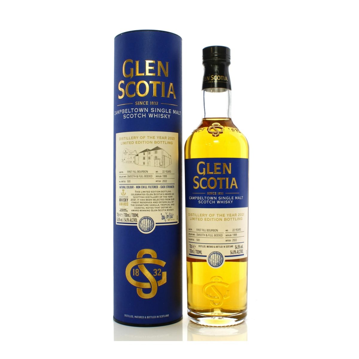 Glen Scotia 22 Anos Distillery of the Year 2021 Limited Edition 700ml