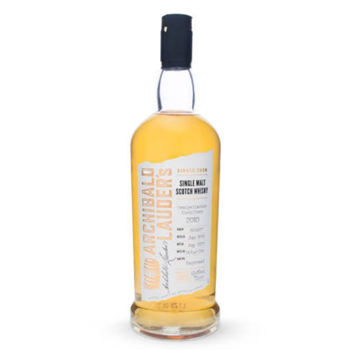 Archibald Lauder's Craigellachie 2010 Batch 1 700ml