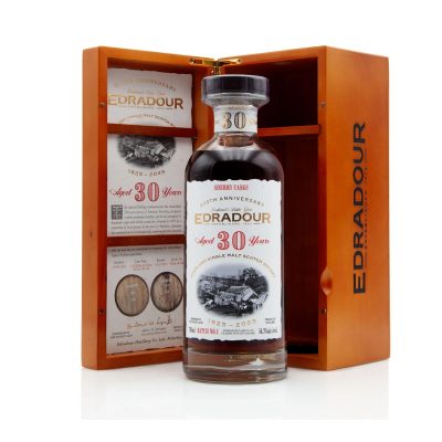 Edradour 30 Anos Sherry Casks 200th Anniversary Batch No.1 700ml