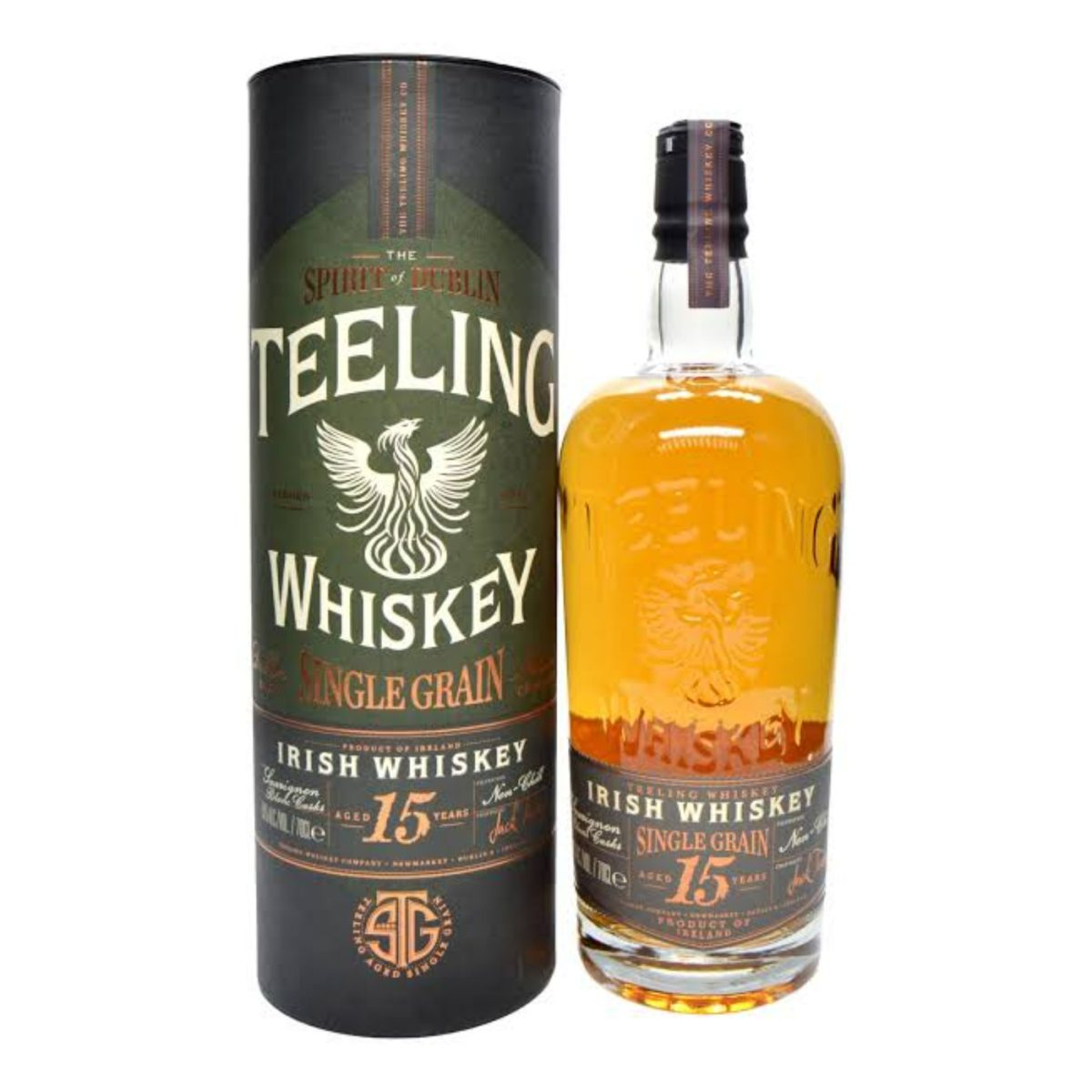 Teeling 15 Anos Single Grain Irish Whiskey 700ml